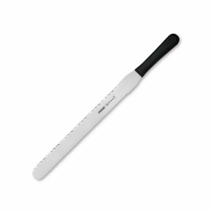 Pirge Creme Pasta Bıçağı Çift Dişli 35 cm SİYAH - 71195 Siyah
