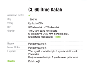 Robot Coupe Sebze Doğrama Makinesi - CL 60 İtme Kafalı
