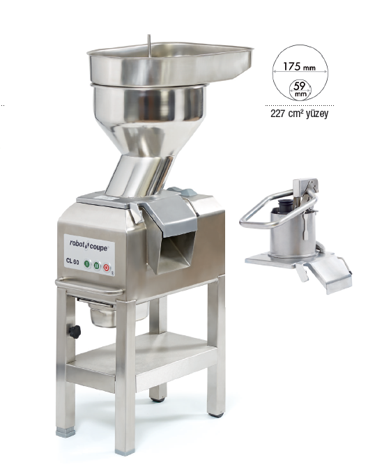 Robot Coupe Sebze Doğrama Makinesi - CL 60 İki Kafalı