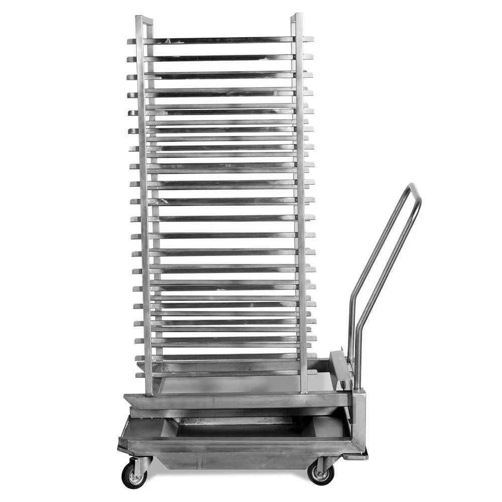 Empero Patisserie Tepsi Arabası ve Tepsi Kiti - EMP.TA.12-40x60