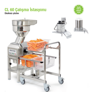 Robot Coupe Sebze Doğrama Makinesi Çalışma İstasyonu - CL 60