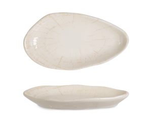Rinart Porselen Paradiso Kayla Doğal Oval Tabak 15 cm