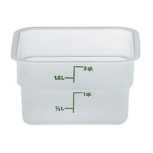 Cambro Camsquares® Yarı Saydam Saklama Kapları 3,8 lt
