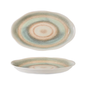Rinart Porselen Nare Kayla Doğal Oval Tabak 26 cm
