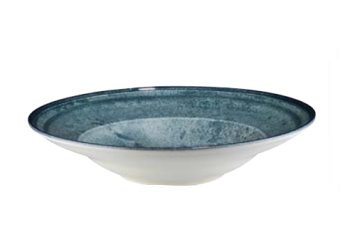 Kütahya Porselen Blue Stone Makarna Tabak 27 cm