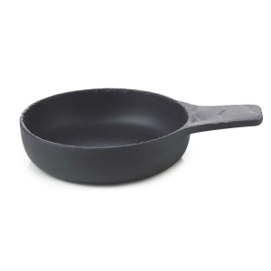Revol Basalt Siyah Kulplu Tabak 18 cm
