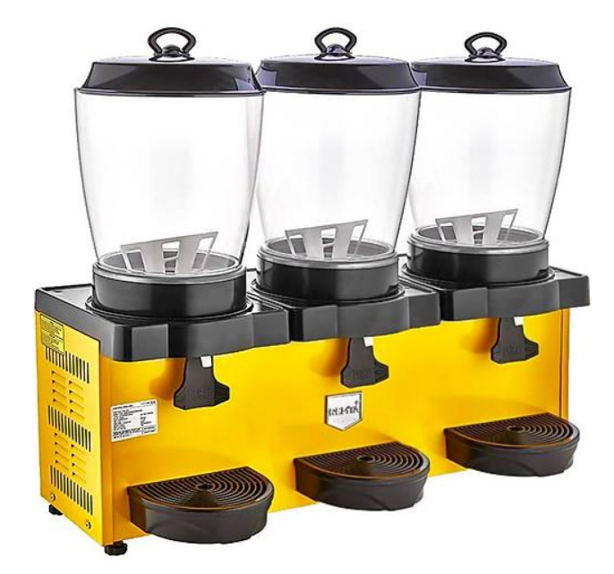 Remta Royal Mini Üçlü Şerbet ve Ayran Soğutucu 11+11+11 lt - ST38