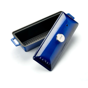 Lava Döküm Ekmek Tenceresi / Terrine Serisi 11x29 cm Mavi