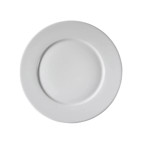 Kütahya Porselen Beyaz Pera Düz Tabak 19 cm
