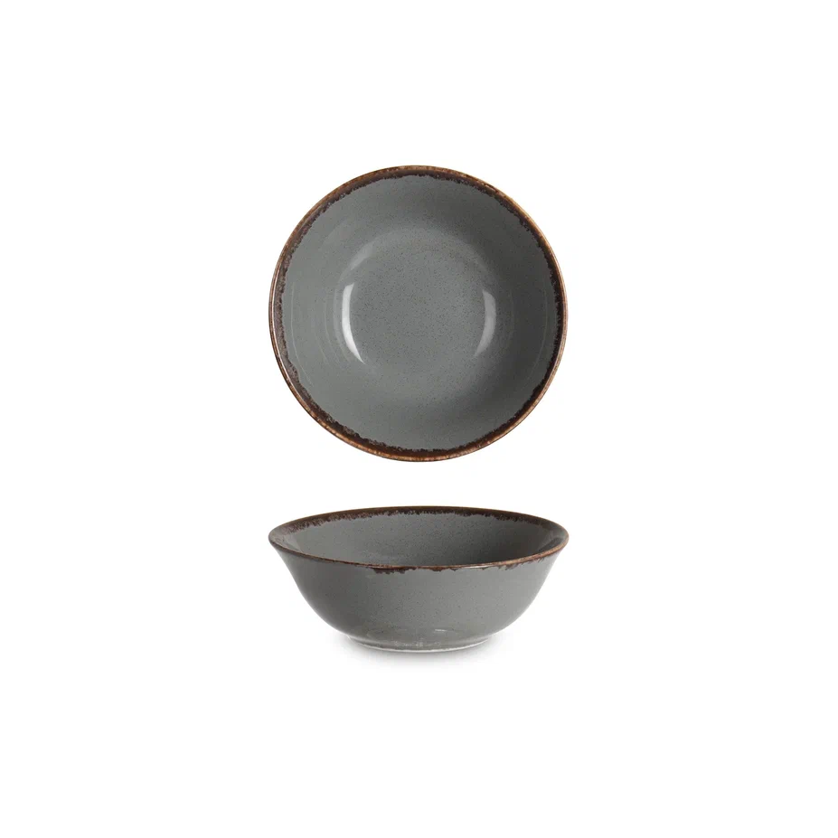 Rinart Porselen Grey Valencia Salata Kasesi 16 cm