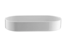 Kütahya Porselen Beyaz Pera Oval Kase 20 cm