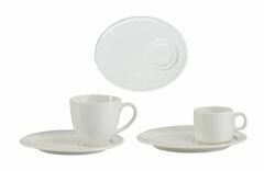 Jumbo Porselen Vals Çay Sunum Tabağı 19 cm