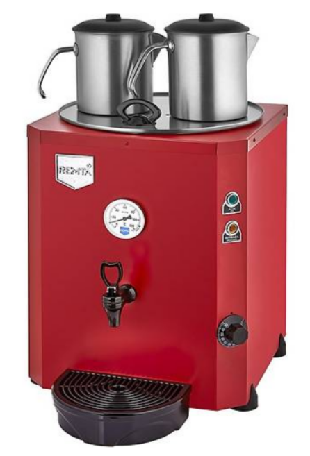 Remta Jumbo 2 Demlikli Çay Kazanı 23 LT - DE11 BORDO