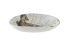 Bonna Mesopotamia Bird Vago Oval Boat Plate 15 cm / 130 cc