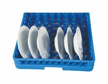 Tribeca Plate Basket Blue