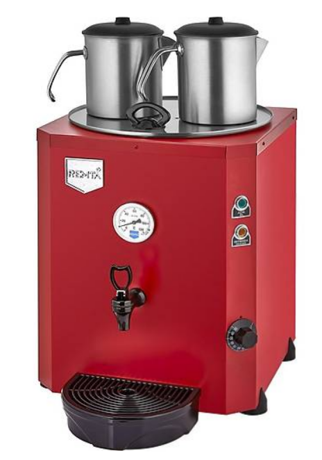 Remta Jumbo 2 Demlikli Çay Kazanı Şamandıralı 23 LT Bordo - DE11S