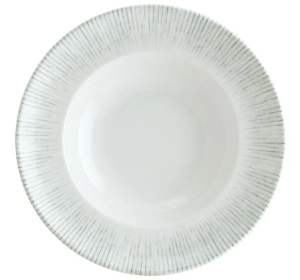 Bonna Iris Gourmet Çukur Makarna Tabağı 24 cm / 400 cc