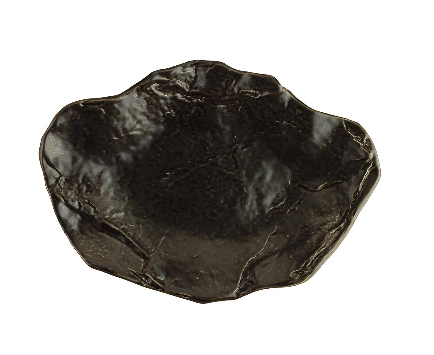 Kütahya Porcelain Nori Flat Plate Black