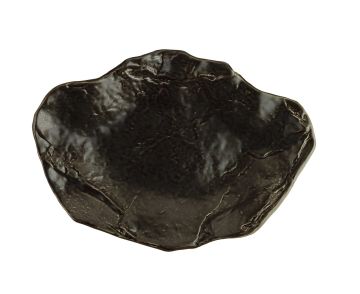 Kütahya Porcelain Nori Flat Plate Black