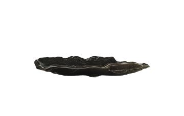 Kütahya Porcelain Nori Flat Plate Black