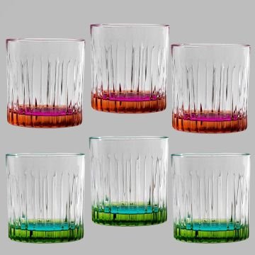 RCR Pedro&Rosa Viski Bardağı 6'lı Set - 360 ml