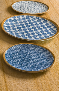Bonna Calif Lotus Düz Tabak 19 cm