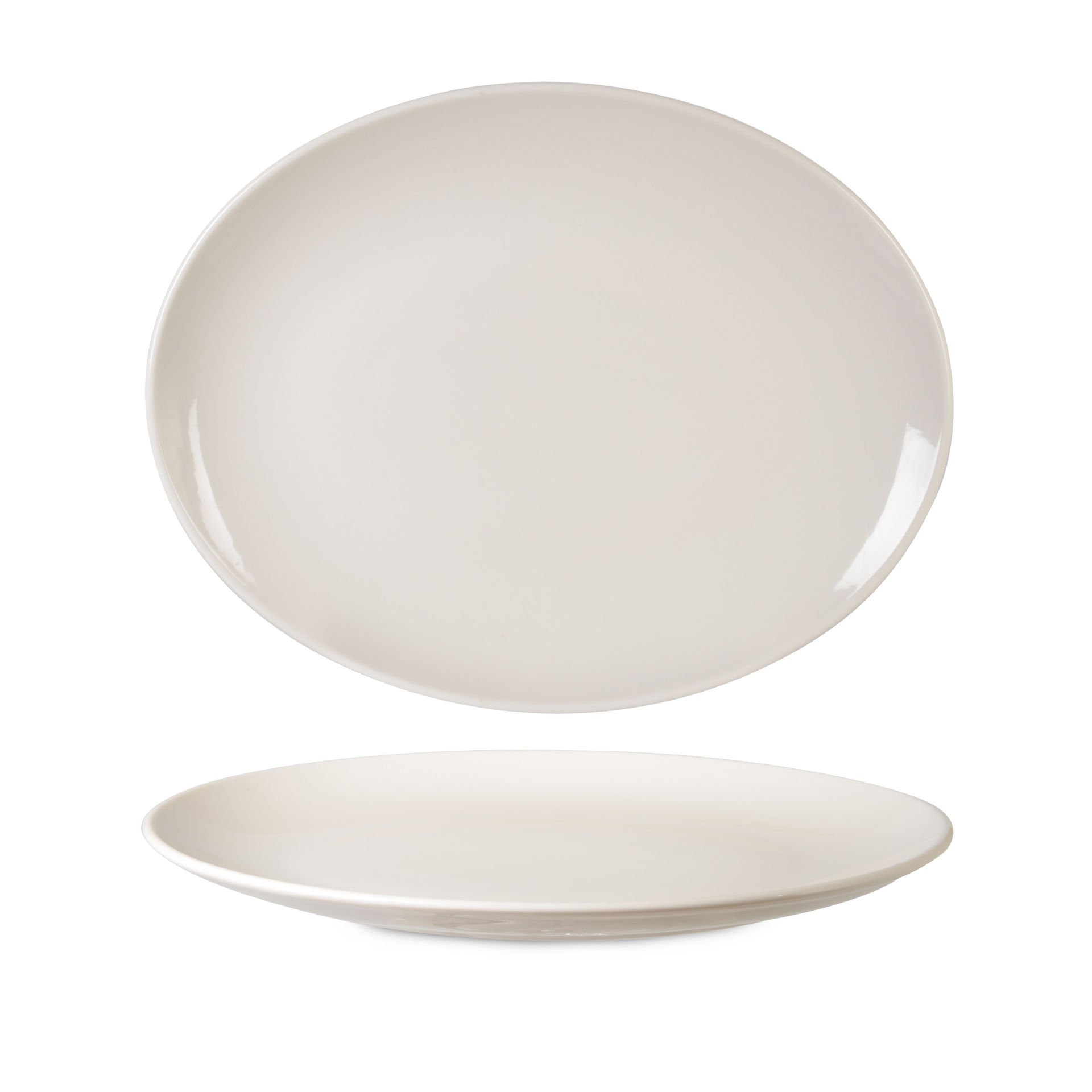 Rinart Porselen Valencia Elips Oval Tabak 36x24 cm
