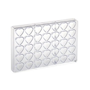 Martellato Heart Chocolate Mold - 1526