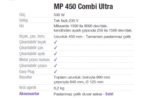 Robot Coupe El Blender MP 450 Combi Ultra