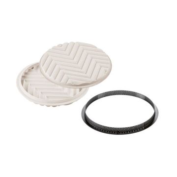 Silikomart Set Silikon Tart Kalıbı