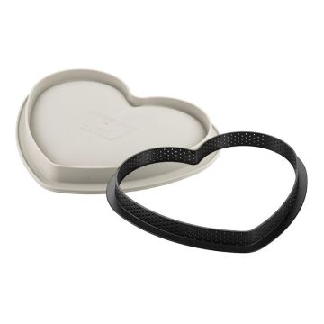 Silikomart Set Heart Tart Kalıbı