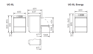 Winterhalter Tezgah Altı Bulaşık Makinesi - UCXL