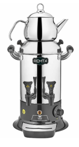 Remta Mini Çift Demlikli Çay Makinesi 5 LT - R25