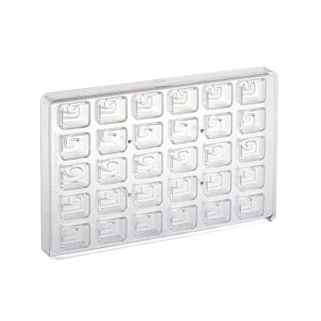 Martellato Spiral Rectangular Chocolate Mold - 1958