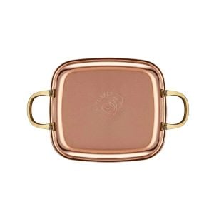 Altınbaşak Multi-Metal Bakır Kare Sahan Ø 14 cm