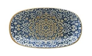 Bonna Alhambra Gourmet Oval Kayık Tabak 15x8,5 cm