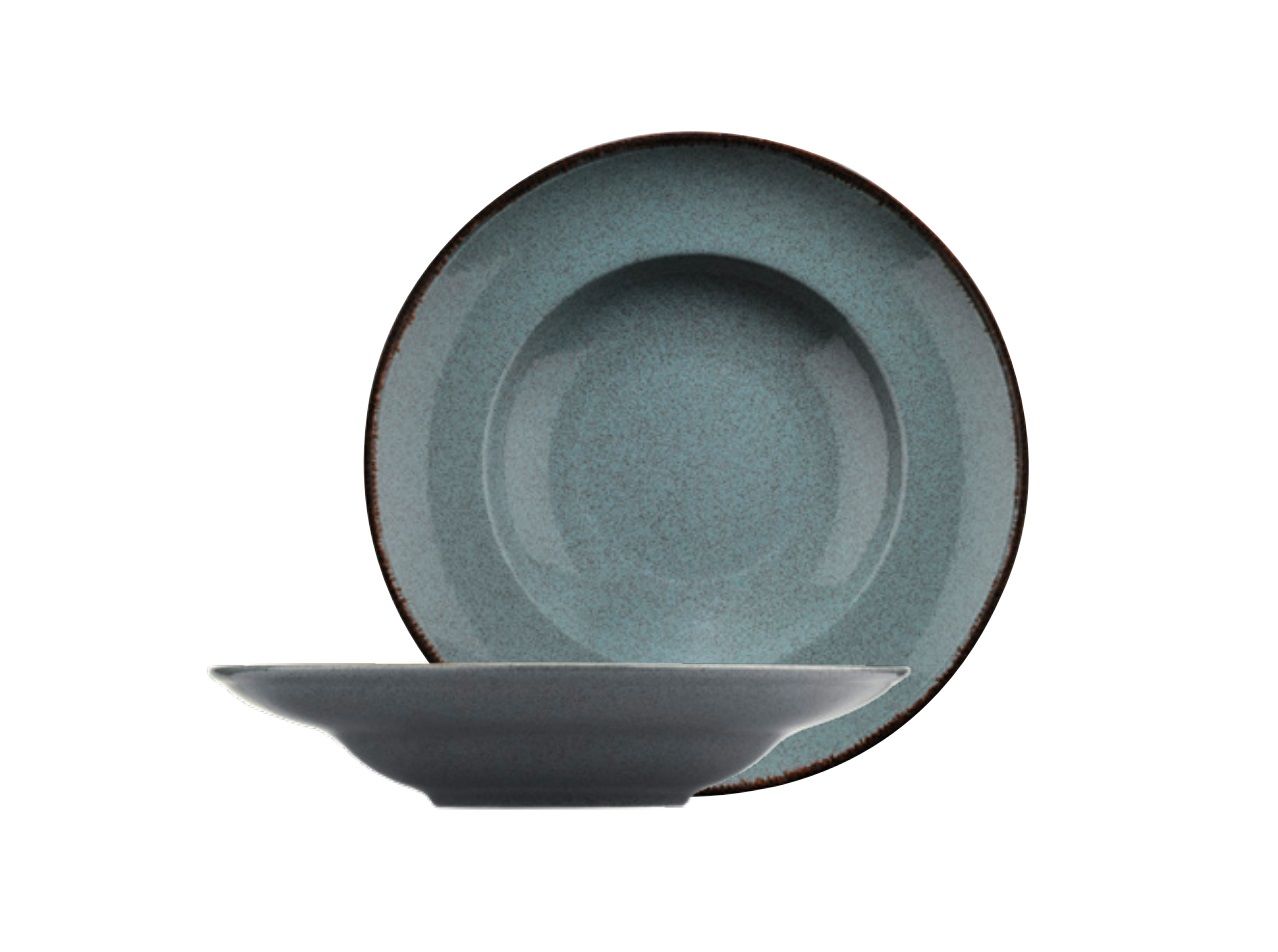 Kütahya Porselen Color X Mavi Makarna Tabak 27 cm / 400 cc