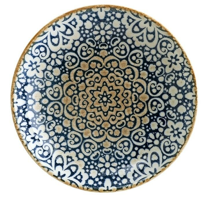 Bonna Porselen Alhambra Gourmet Çukur Tabak 20 cm / 500 cc