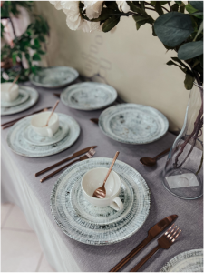 Bonna Odette Olive Gourmet Çukur Tabak 27 cm / 450 cc