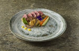 Bonna Odette Olive Gourmet Düz Tabak 25 cm