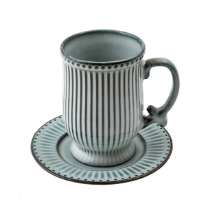 Jumbo Porselen Burjuva Çay Fincan Tabağı 12 cm