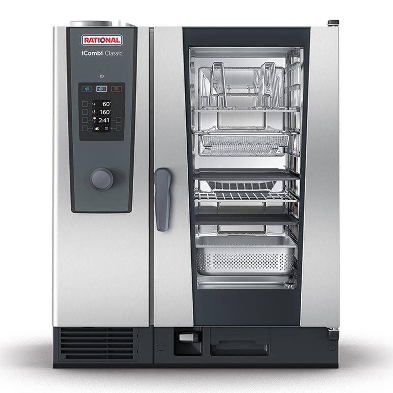 Rational iCombi Classic 10-1/1 GN Buharlı Kombi Fırın