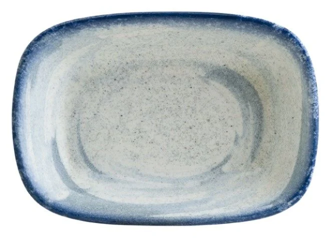 Bonna Harena Gourmet Dikdörtgen Kayık Tabak 14 x 10 cm