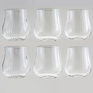 Jumbo Tulipa Tumbler Optikli Bardak Takımı 350 ml