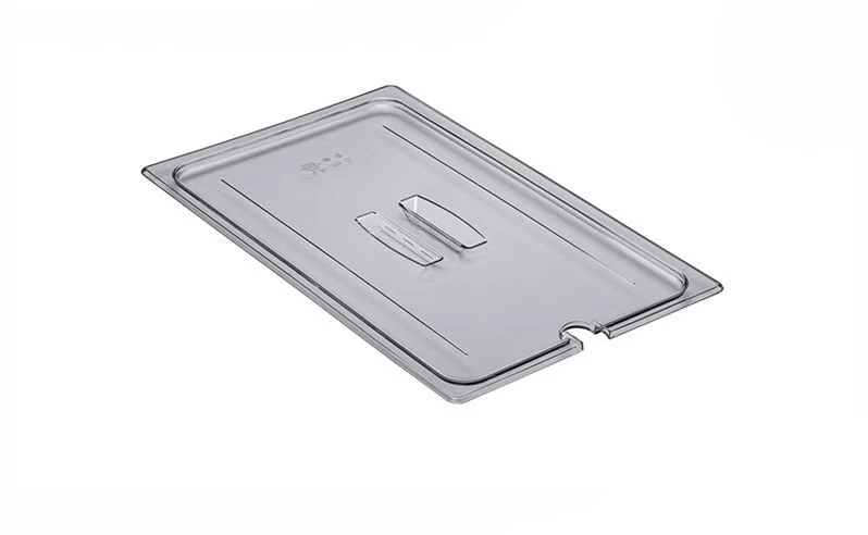 Cambro Polikarbon Küvet Kapağı 1/2 Kulplu Delikli