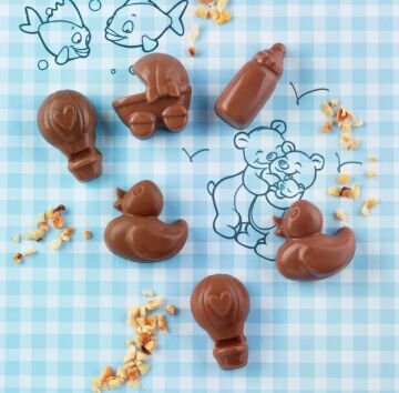 Silikomart Choco Bebek Silikon Çikolata Kalıbı - SCG31