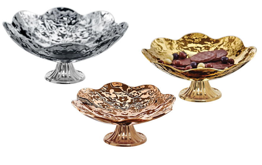 Güren Metal Bera Papatya Sunumluk Bakır 15x6,5 cm