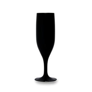 Rubikap Şampanya Bardağı 180 ml Siyah