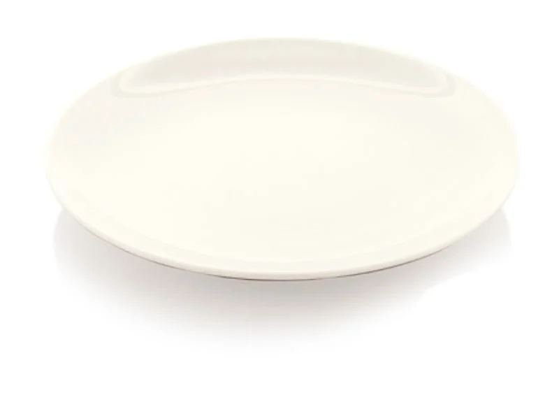 Güral Porselen Enternasyonel Krem Düz Tabak 28 cm