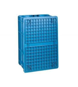 Hipaş Yanları Ve Altı Kapalı Kasa Gri 400x600x145 mm / HP-4615